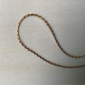 New  vintage gold anklet